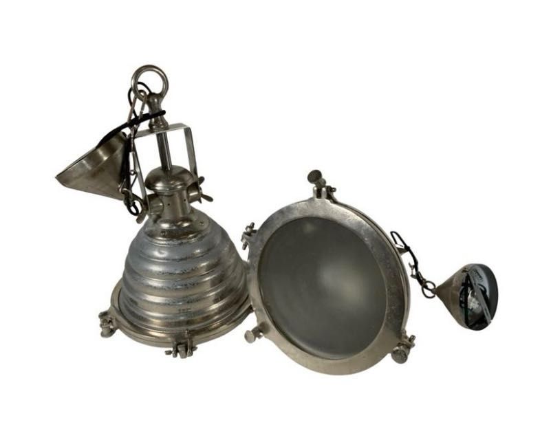 Par de candeeiros de teto design industrial vintage