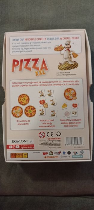 Gra PIZZA XXL stan idealny