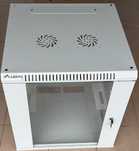 Szafa rack Lanberg 19", 12U, 600x600, szara