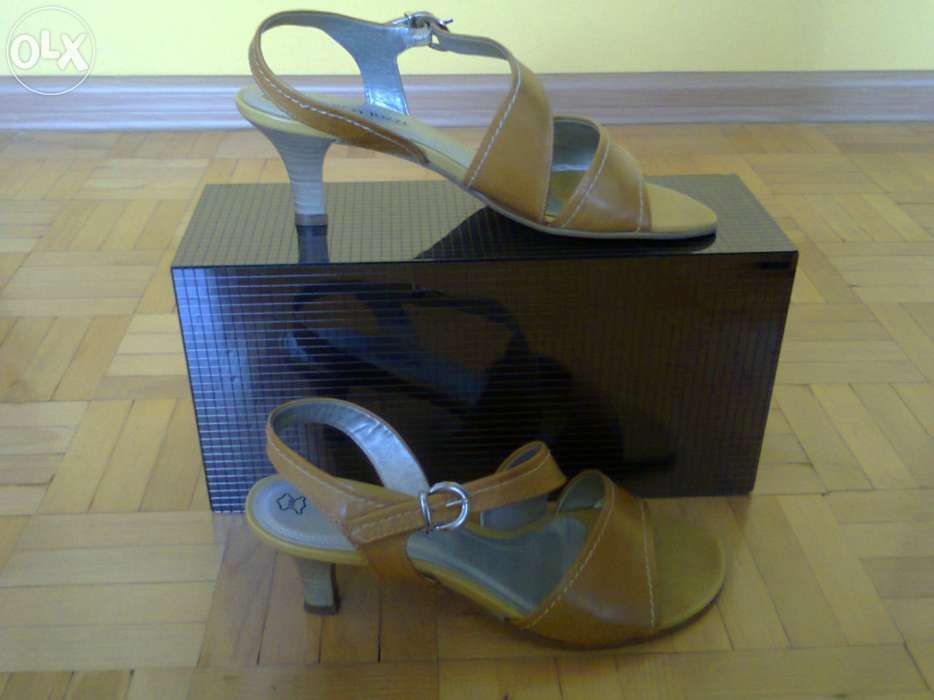 Skórzane buty damskie rozmiar 38
