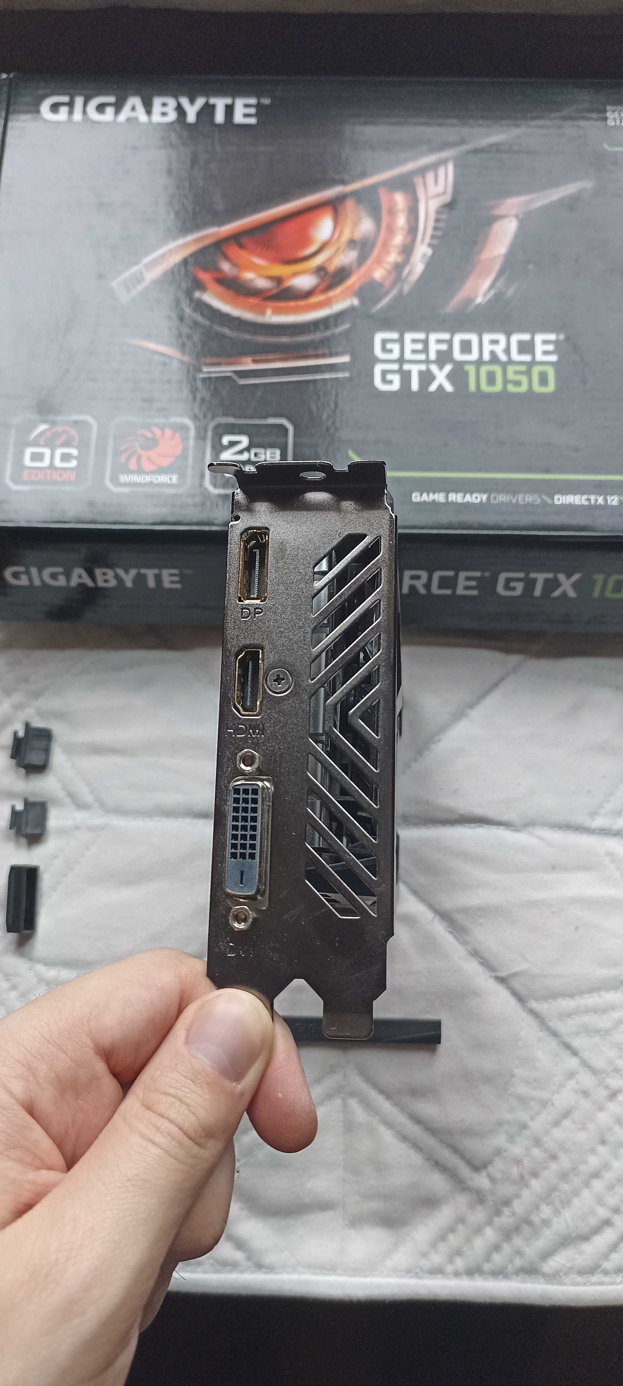 GIGABYTE GTX 1050 2GB OC (GDDR5, 128 BIT, PCI-E 3.0 X16) Б/У