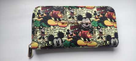 Nowy damski portfel Michael Kors z Mickey