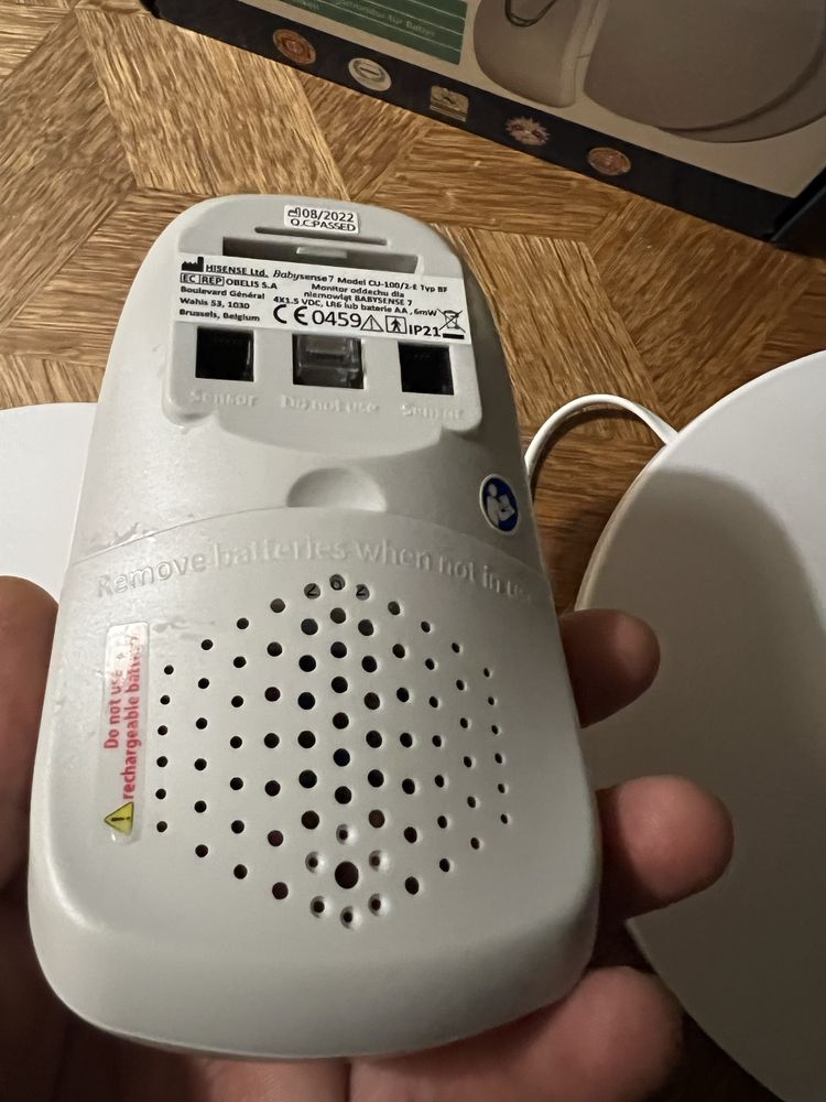 Monitor oddechu babysense 7 jak nowy
