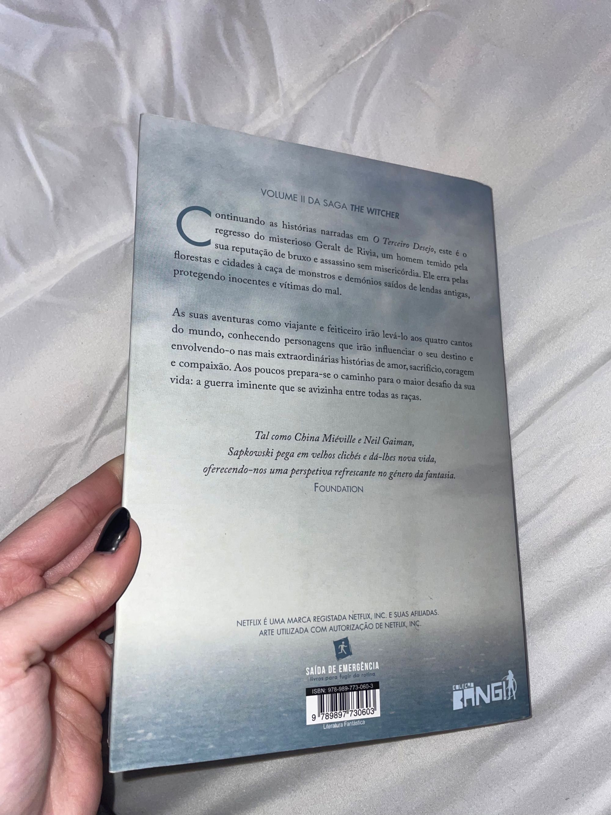 Livros de "The Witcher", por Andrzej Sapkowski