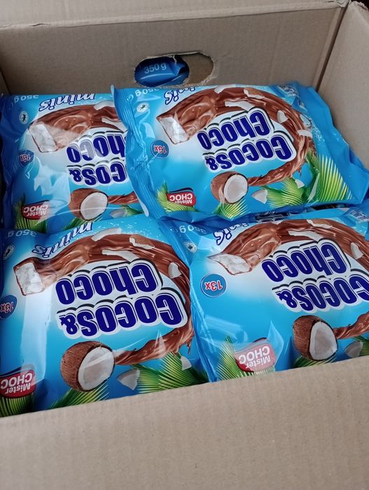 Batoniki kokosowe baunty 5paczek