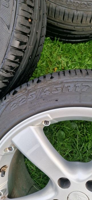 Alufelgi 17 5x112 nowe opony