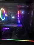 Computador gamer com monitor