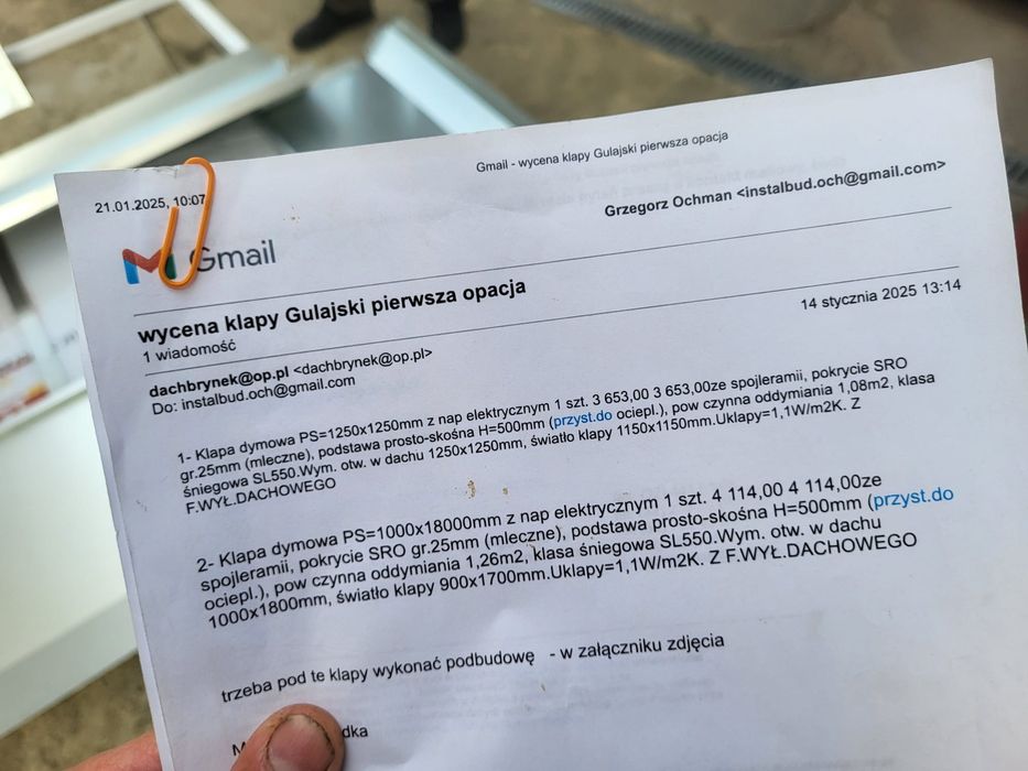 Klapa dymna galicyjska