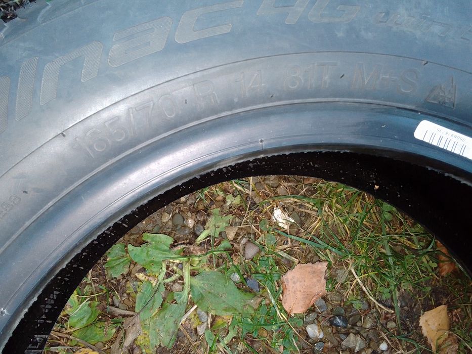 Opona zimowa 165/70r14 APOLLO 8mm