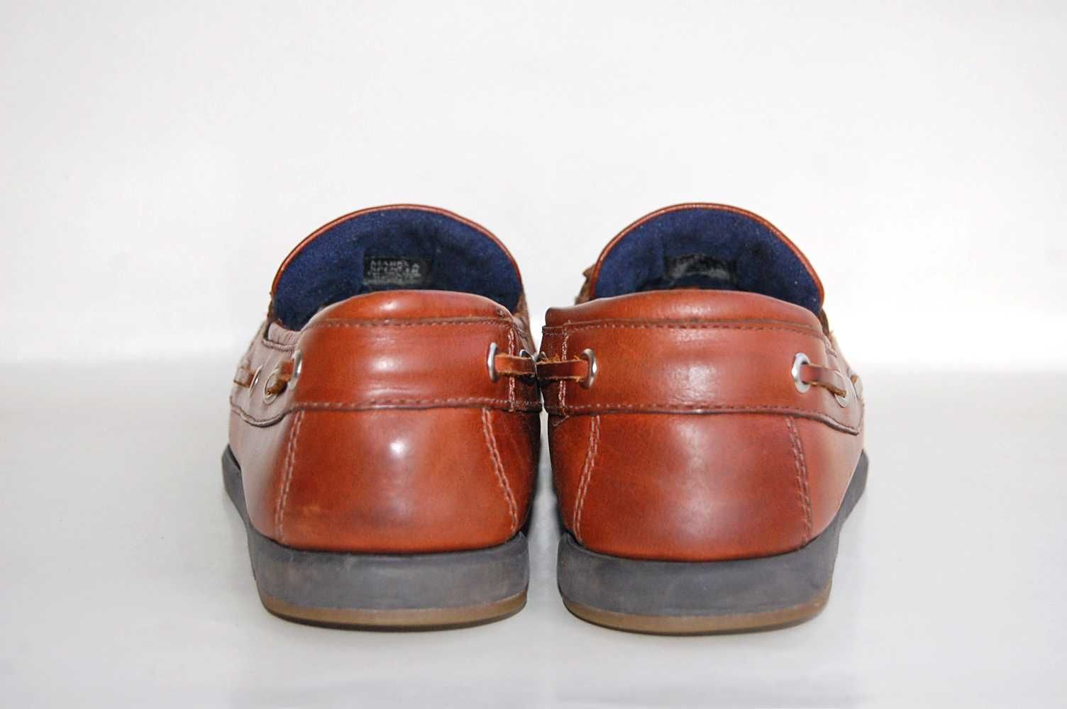 Мокасины топсайдеры MARKS & SPENCER р.40-41 original