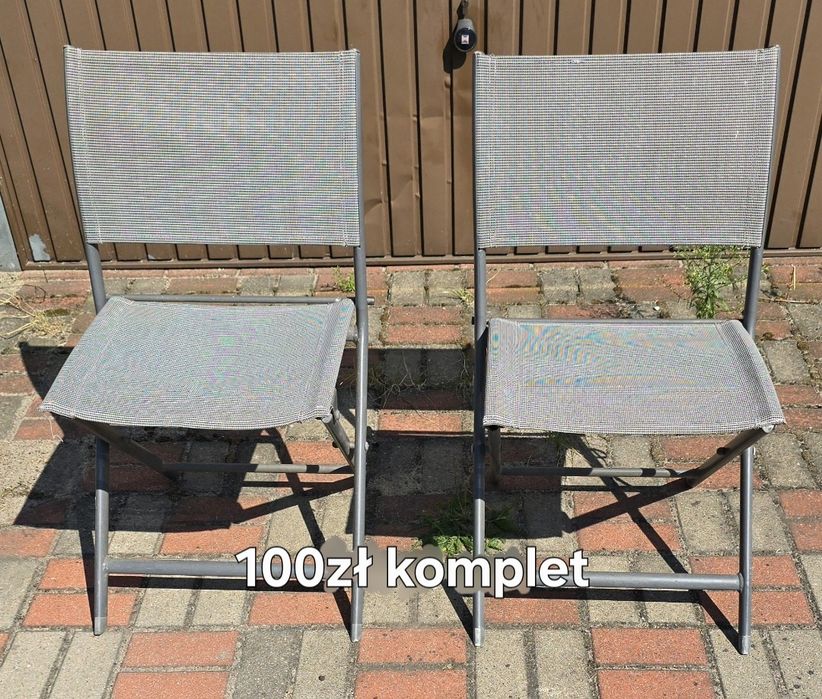 Stół ogrodowy i krzesła