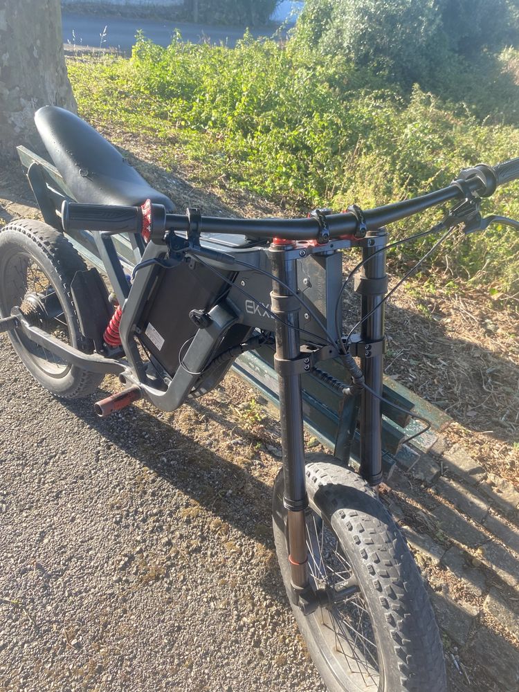 bicicleta eletrica ekx x21 modificada