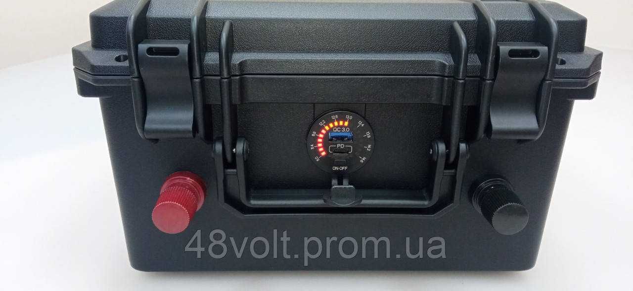 Акумулятор 12V Lifepo4 110Ah "Козак" smart BMS Jikong 100A, баланс 1А