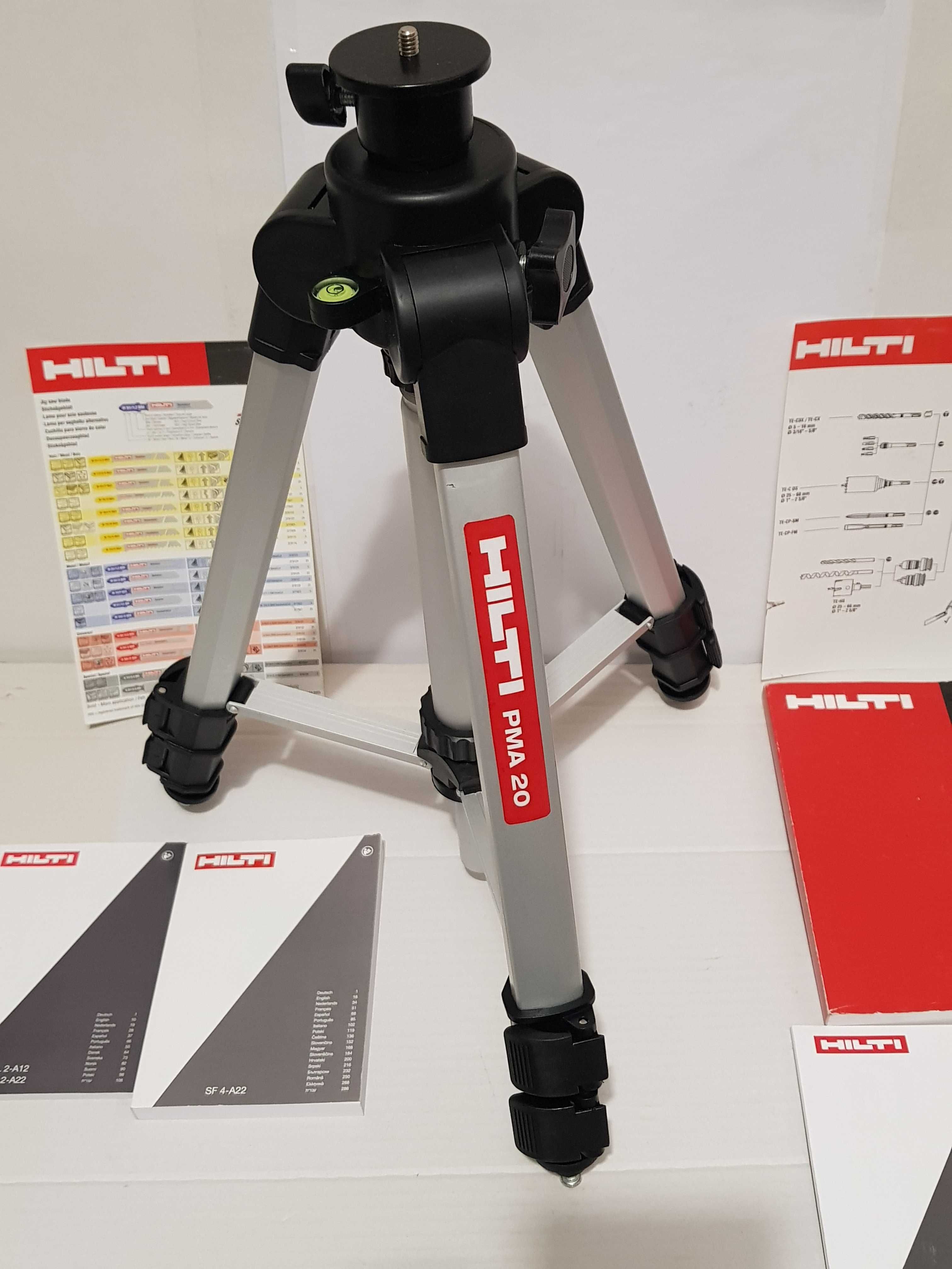 Statyw 1.2m HILTI PMA 20 do laser krzyzowy niwelator PMC,PM 4 PML 32