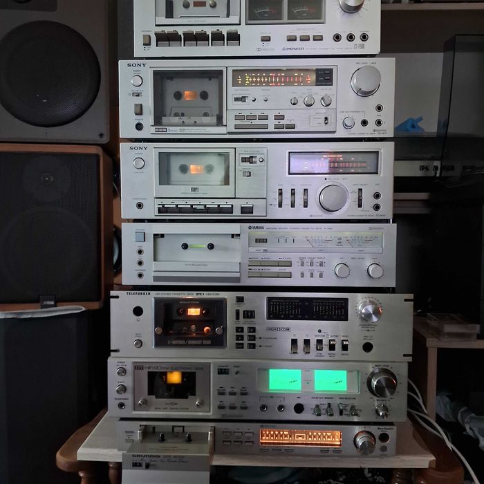 касетні декі Dual Grundig Telefunken Wega ITT Yamaha Sony Pioneer