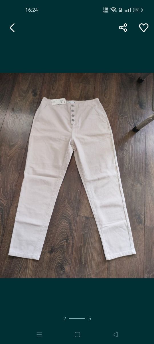 Nowe damskie jeansy Reserved 42