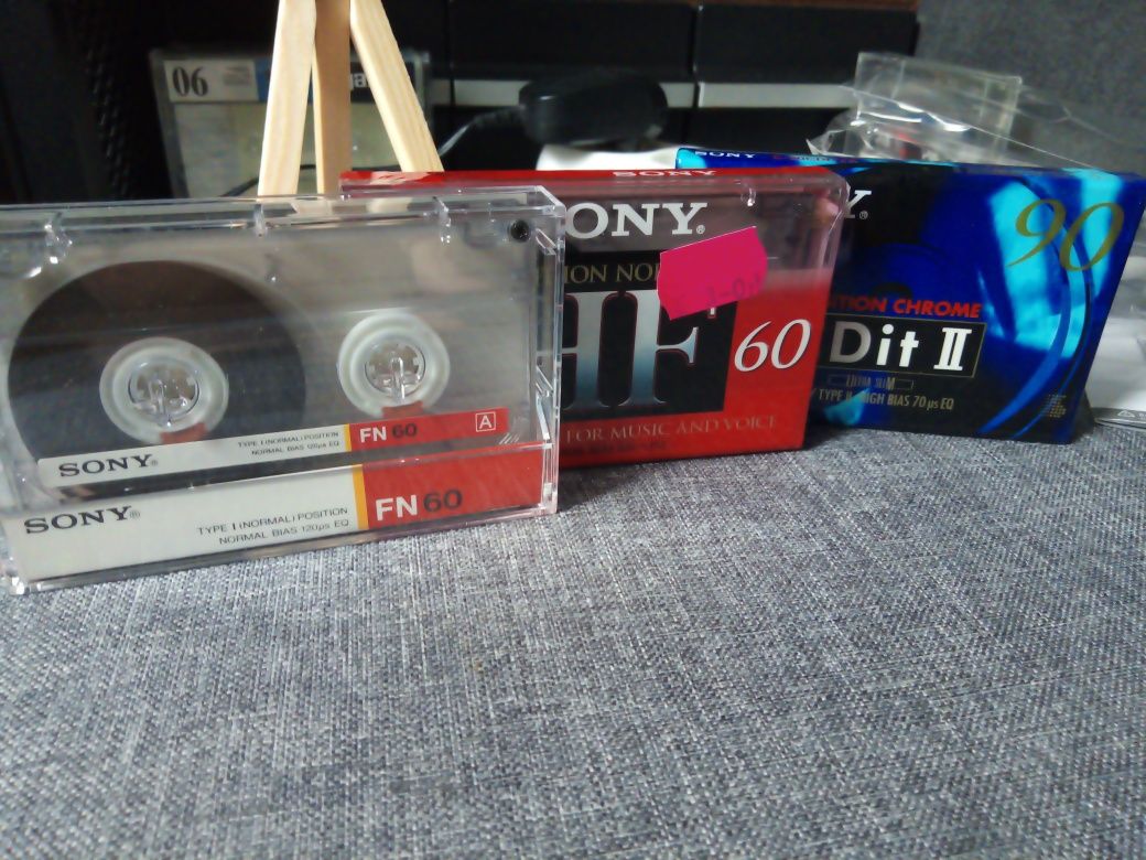 Kasety magnetofonowe Sony