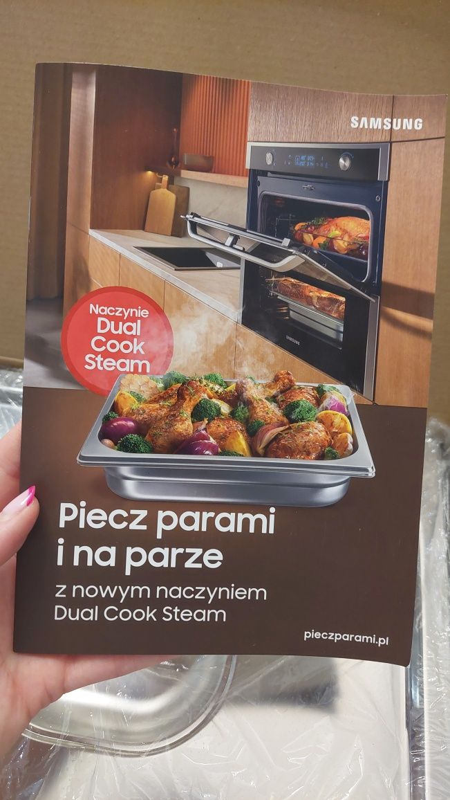 Samsung naczynie Dual Cook Steam Nowe pieczenie na parze