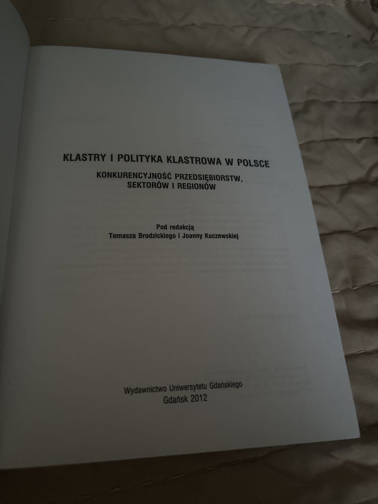 Klastry i polityka klastrowa w Polsce
