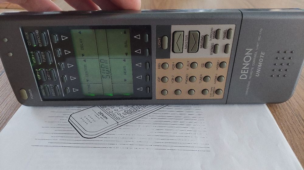 Denon rc-770 pilot oryginał