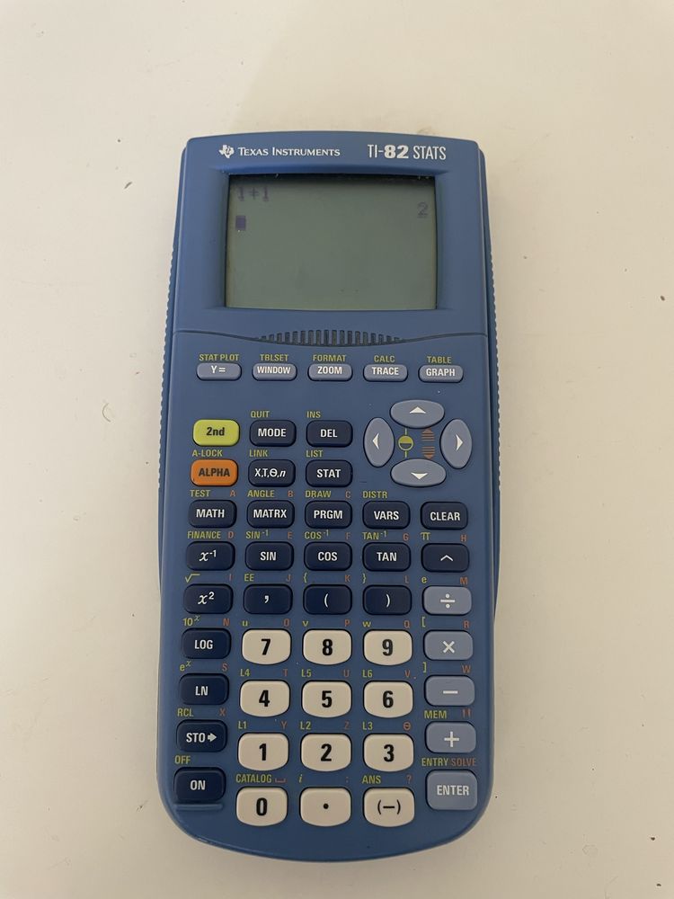 Calculadora Texas TI-82 stats