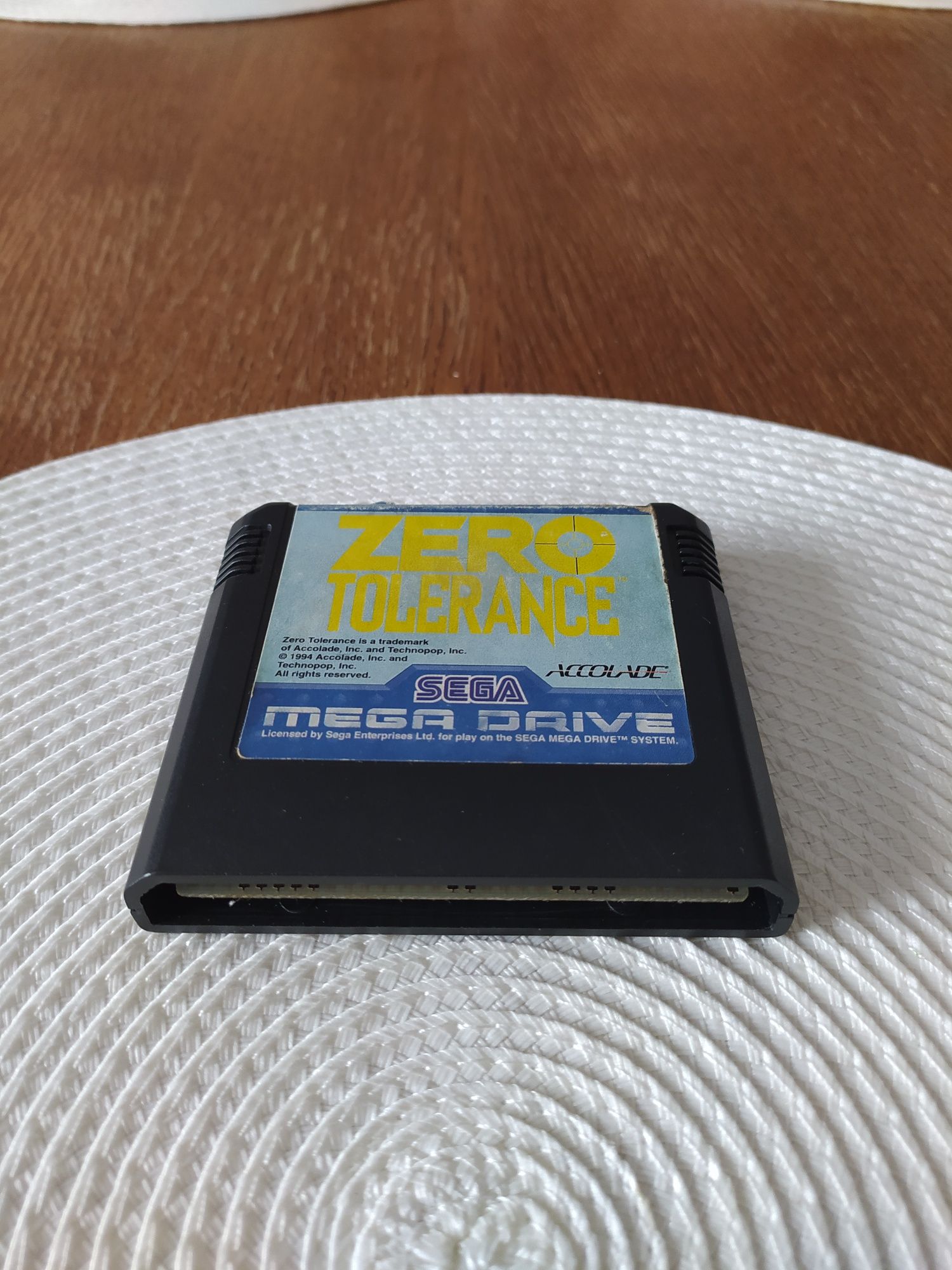 Zero Tolerance Sega Mega Drive