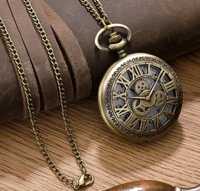 Годинник кварцовий кишеньковий у стилі вінтаж декор римської цифри кру