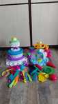 Zestaw play doh tort lodziarnia