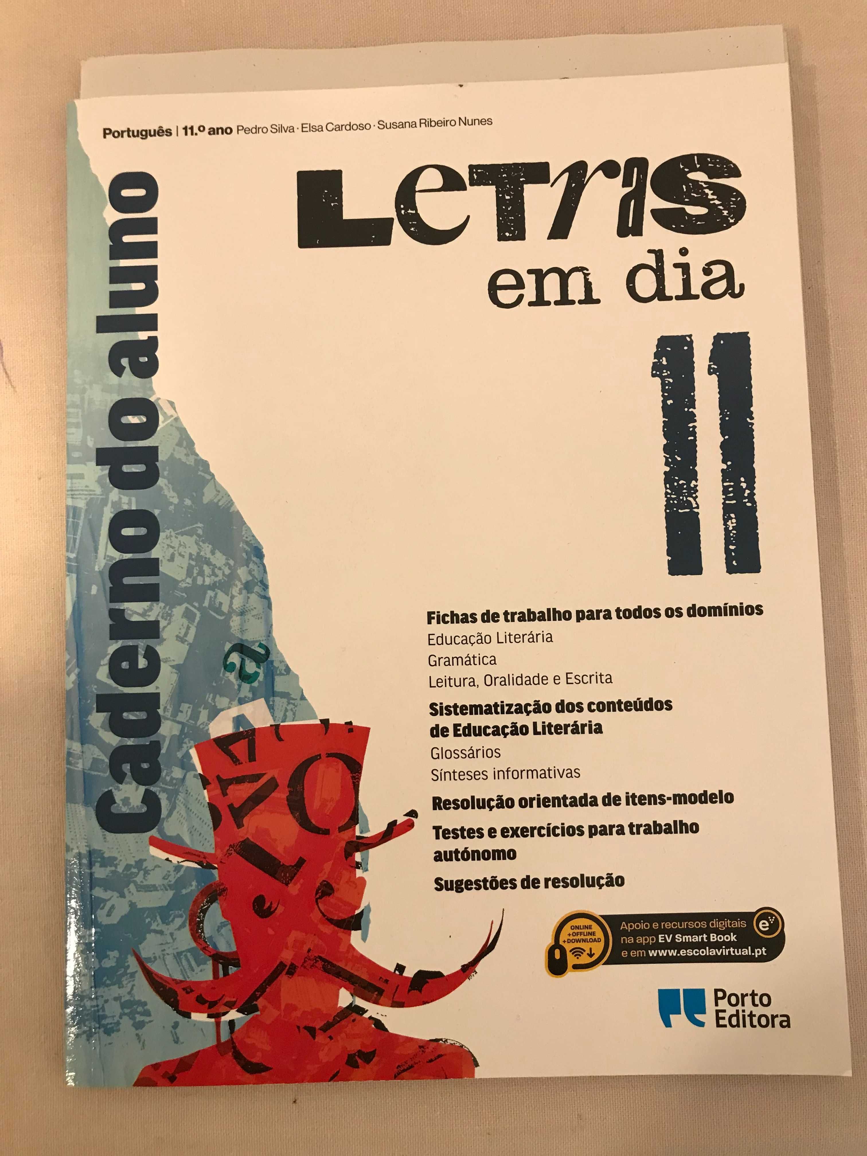 Letras em dia 11º ano caderno do aluno