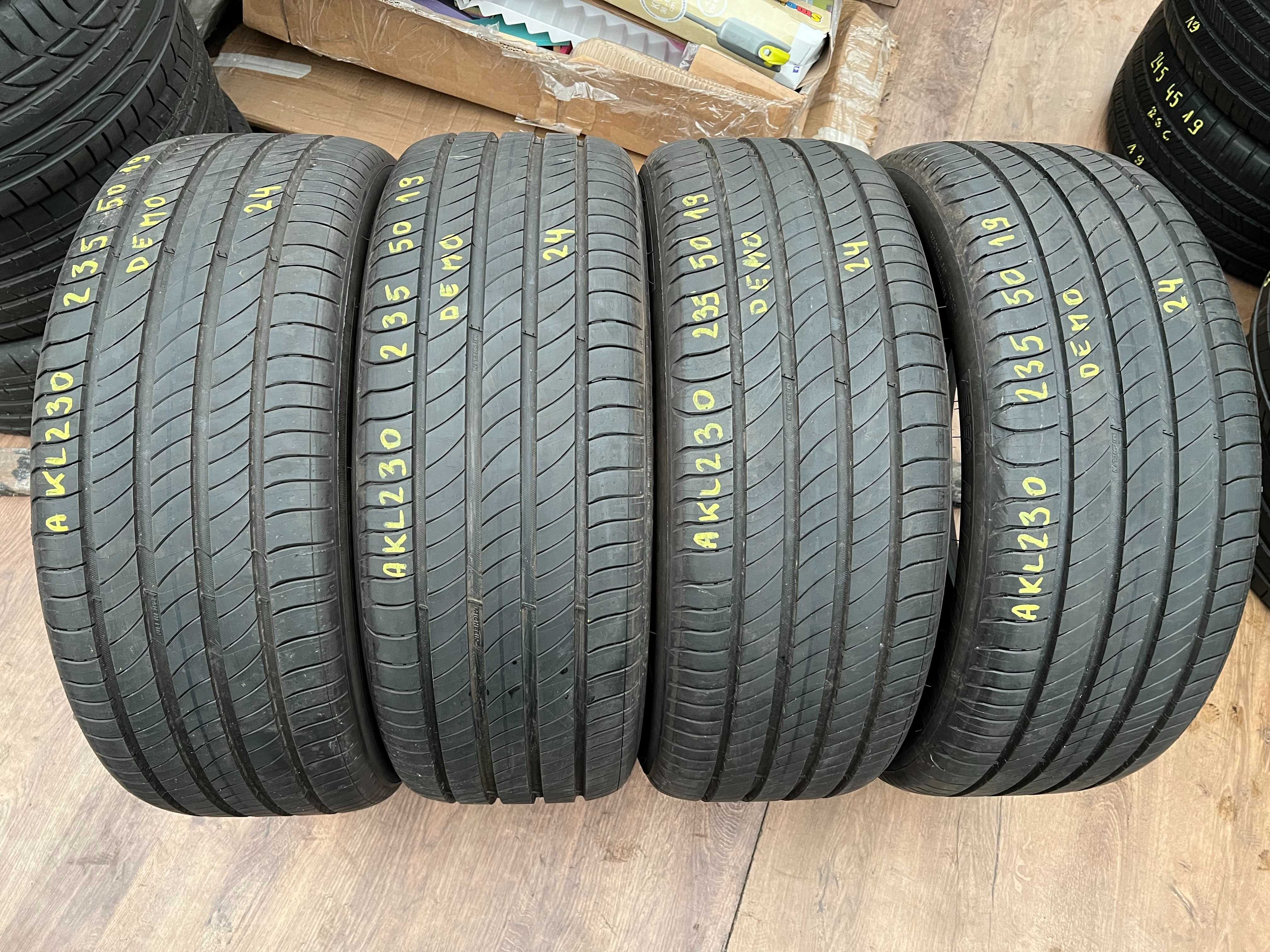 Opony letnie 235/50/R19 DEMO Michelin Primacy 4 / 2024r  - 4 sztuki