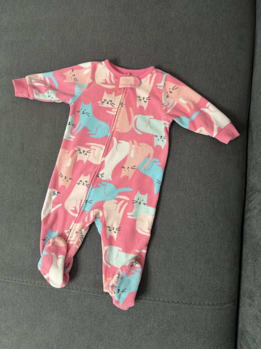 Флісовий чоловічок, ромпер  6 міс