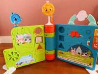 Livro Fisher Price Senta e Levanta