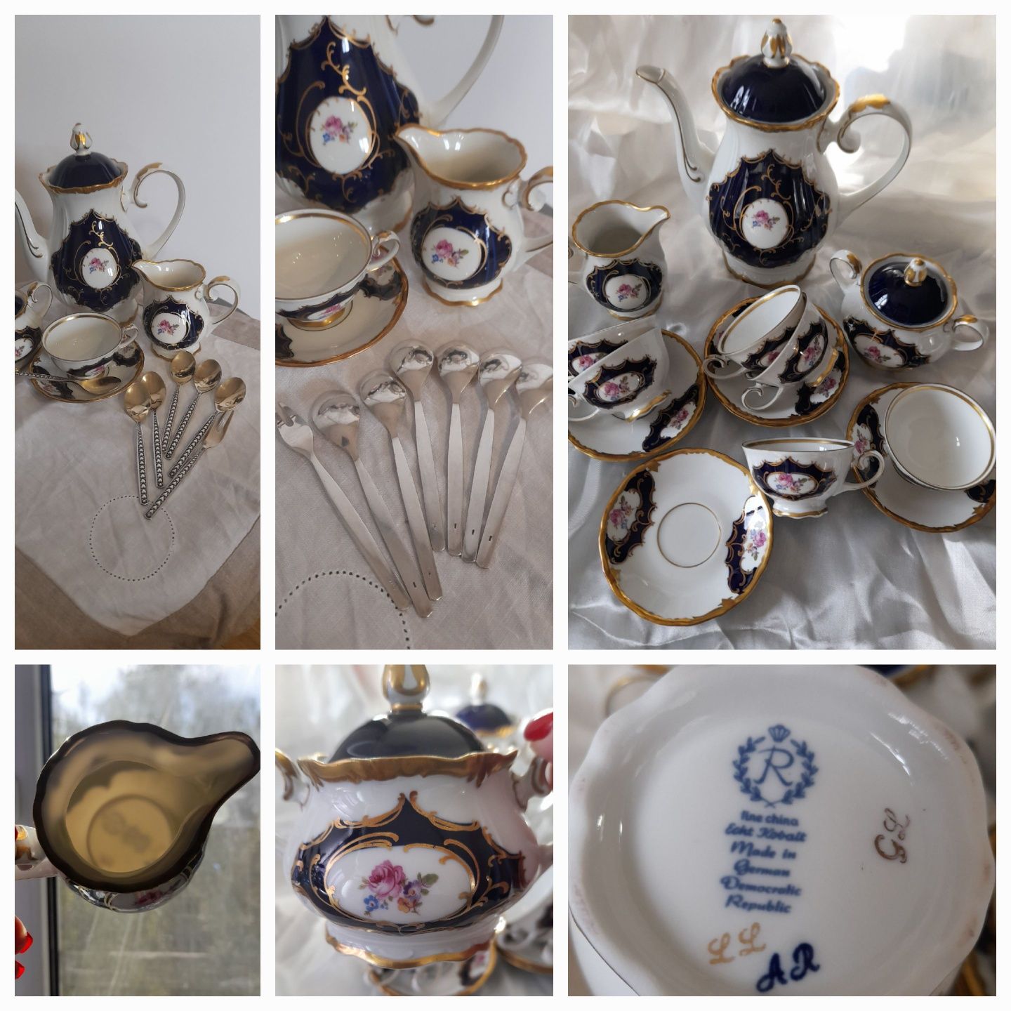 Коф.сервиз, Нахтман,хрусталь,вазы,подносы,скатерть