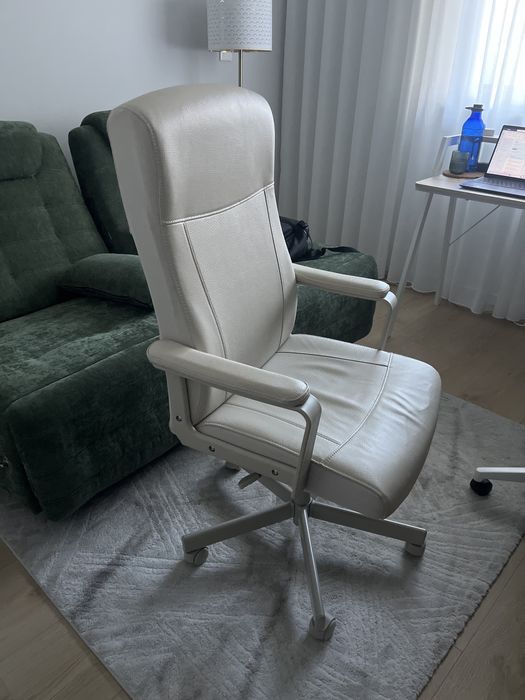 Candeira de escritório giratória bege IKEA