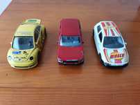3 Carros Burago 1:43