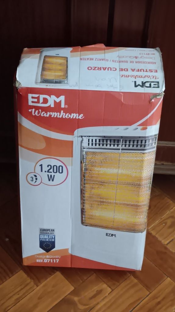 EDM Aquecedor de quarto - 1200W