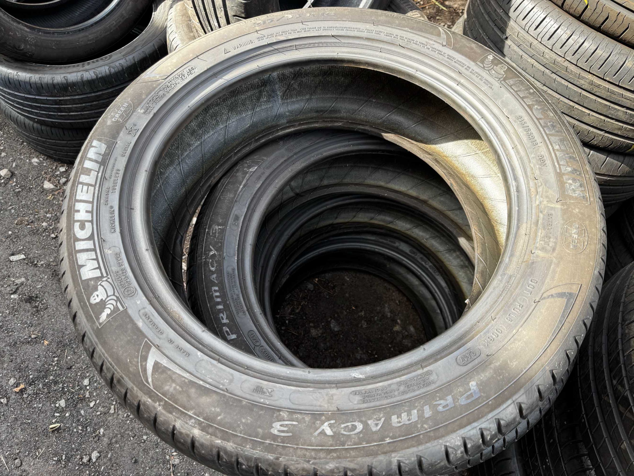 Шини MICHELIN 215/55 R18 99V, Primacy 3, літня резина