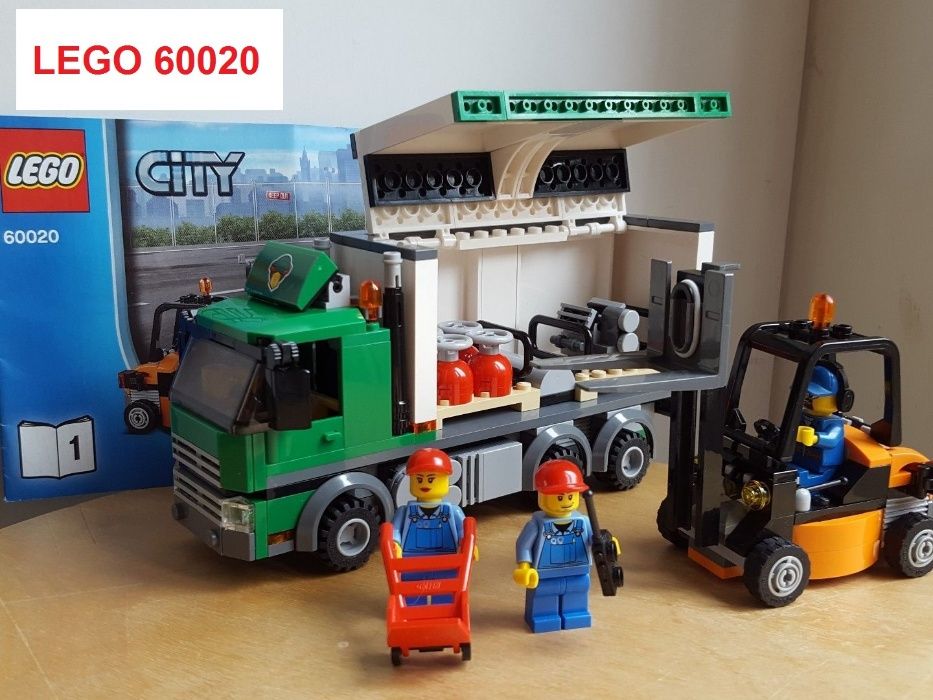 LEGO City: 4429; 8404; 60020; 60059; 60056; 60025; 60083