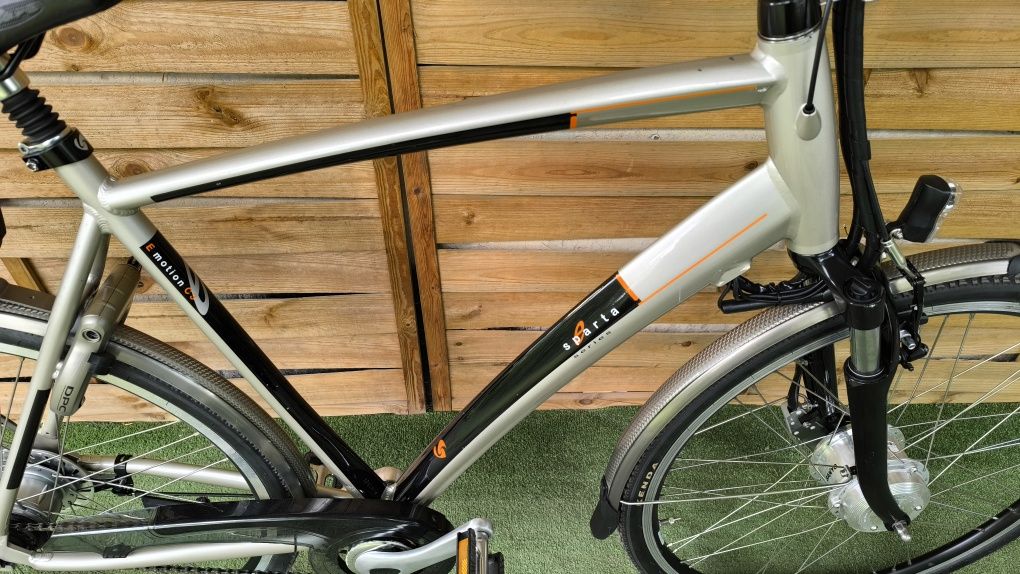 Elektryk Sparta C3, Shimano Nexus 8, Alu, Amor, Nowy AKU!