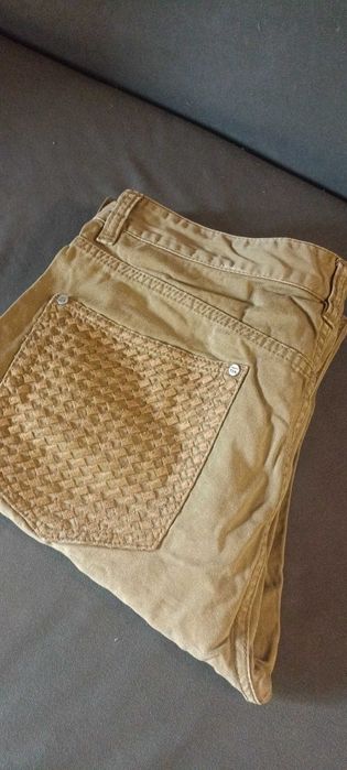 Casualowe spodnie 36/34 bawełna