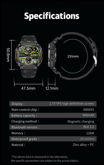 Акція! Тактичний годинник| Смарт часы|Smart Watch LIGE HT 34