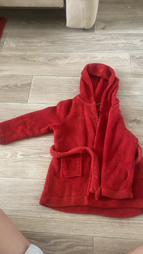 Дитячий теплий  халат на 2-3 роки