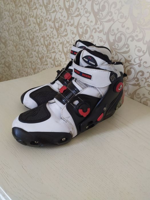 Моточеревики шкіряні Pro-Biker SPEED, мотоботи Розмір 40-41 (26,8 см.)