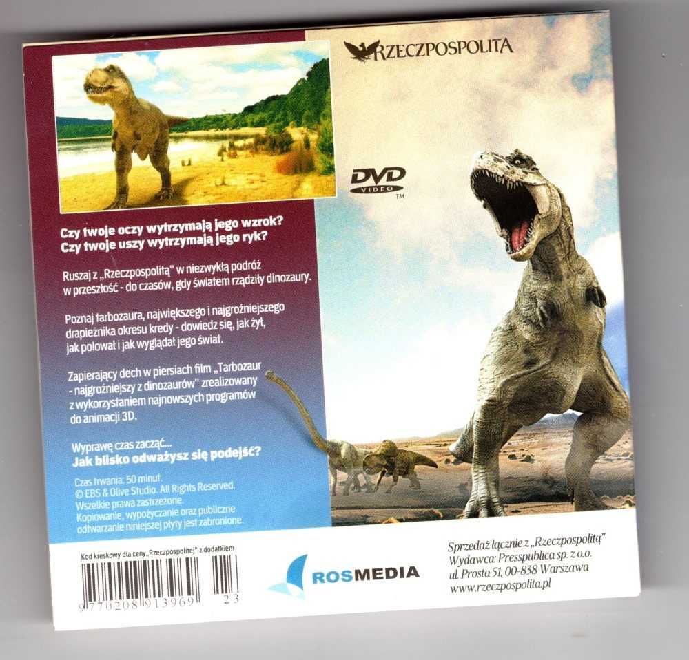 Tarbozaur Najgroźniejszy z dinozaurów Część 1 (DVD)