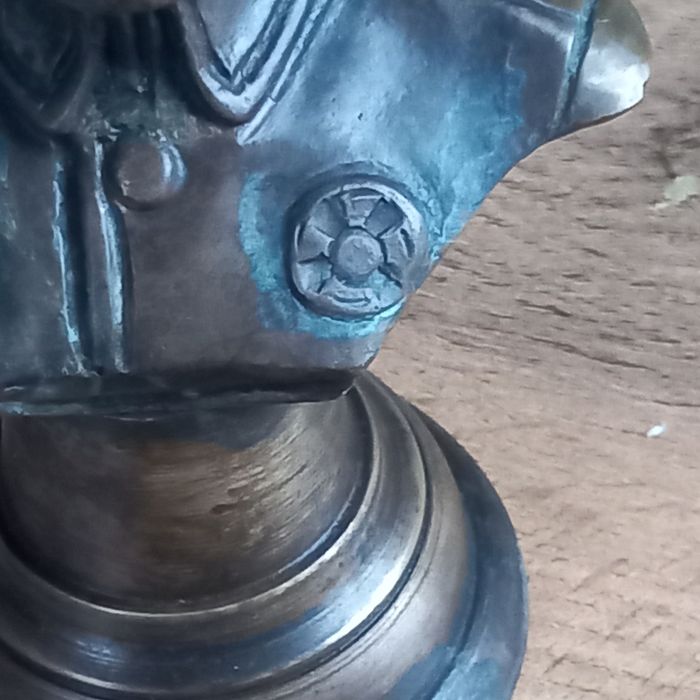 Popiersie Józefa Piłsudskiego sygnowane brąz