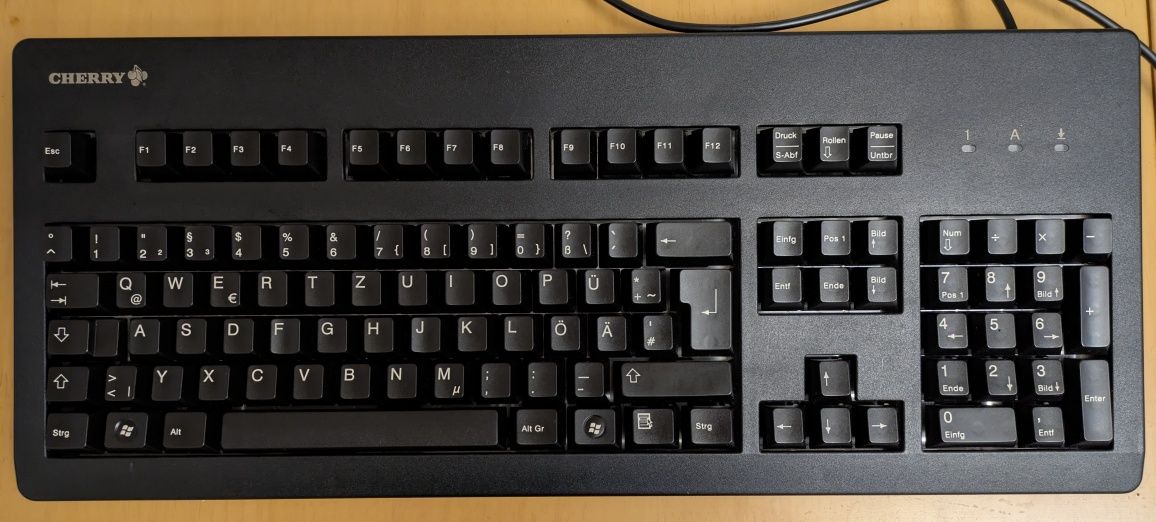 Ретро, вінтажна клавіатура Cherry, Fujitsu Siemens