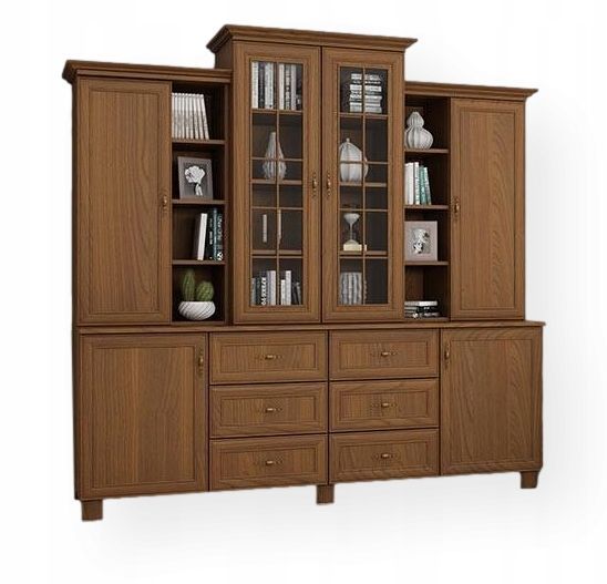 witryna 210 meblast wiśnia porto tradycyjna do jadalni