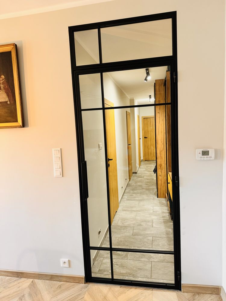 Drzwi loftowe, scianki zabudowy szklane w stylu loft