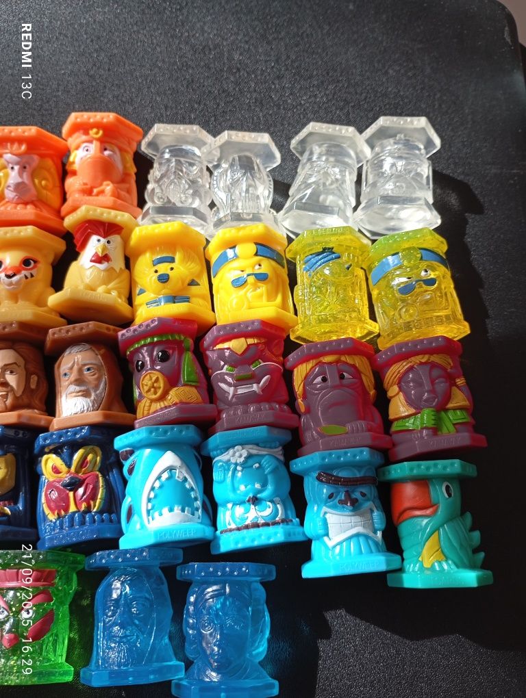 Lote de figuras abatons