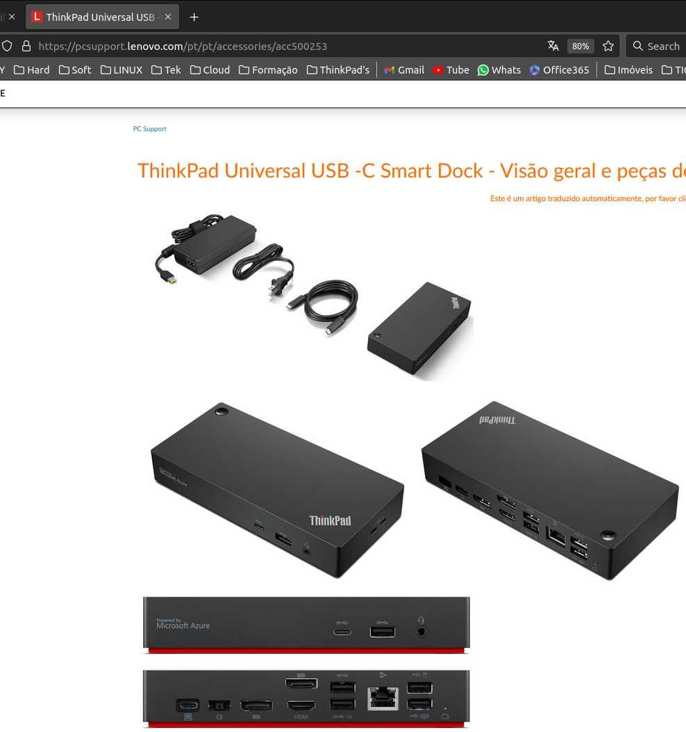 ThinkPad Universal USB-C Smart Dock
